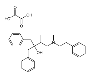 2-benzyl-3-methyl-4-[methyl(2-phenylethyl)amino]-1-phenylbutan-2-ol,oxalic acid Structure