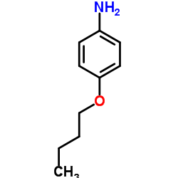 4-丁氧基苯胺结构式