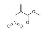 methyl 2-(nitromethyl)prop-2-enoate结构式