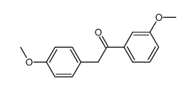 3,4'-dimethoxy-deoxybenzoin Structure