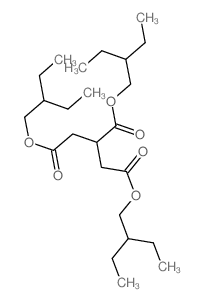 1,2,3-tris(2-ethylbutyl) propane-1,2,3-tricarboxylate结构式