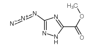 3-Azido-5-carbomethoxy-1,2,4-triazole Structure