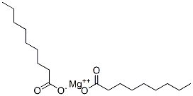 Dinonanoic acid magnesium salt Structure