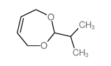 4,7-dihydro-2-isopropyl-1,3-dioxepin结构式