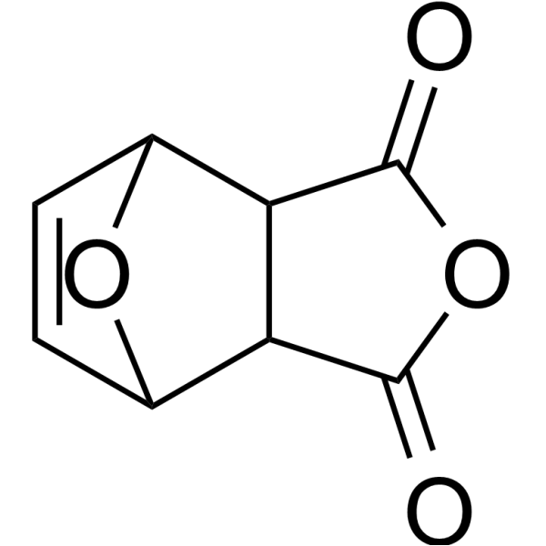 3,6-oxo-1,2,3,6-tetrahydrophthalic anhydride Structure