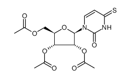 4-Thiouridine 2',3',5'-Triacetate structure