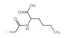 ClAc-L-正亮氨酸结构式