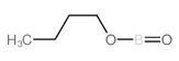 Boric acid (HBO2),butyl ester结构式