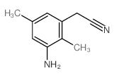 2-(3-amino-2,5-dimethyl-phenyl)acetonitrile Structure