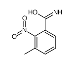 3-甲基-2-硝基苯甲酰胺结构式