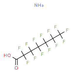ammonium perfluoroheptanoate structure