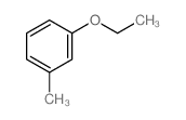 Benzene, 1-ethoxy-3-methyl-结构式