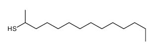 tetradecane-2-thiol Structure