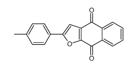 2-(4-methylphenyl)benzo[f][1]benzofuran-4,9-dione结构式