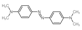 4,4’-双(二甲氨基)偶氮苯结构式