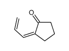 2-prop-2-enylidenecyclopentan-1-one结构式