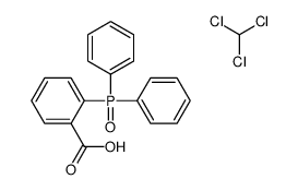 chloroform,2-diphenylphosphorylbenzoic acid结构式