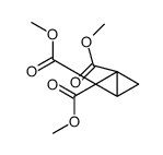 trimethyl bicyclo[1.1.0]butane-2,2,3-tricarboxylate结构式