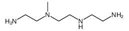 N-2-aminoethyl-N-methyl-N'-2-aminoethyl-1,2-ethanediamine Structure