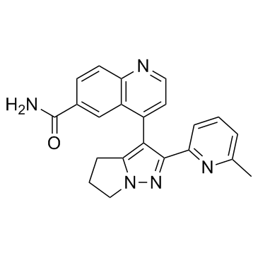 Galunisertib (LY2157299) structure