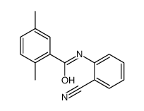 Benzamide, N-(2-cyanophenyl)-2,5-dimethyl- (9CI) Structure