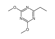 2-ethyl-4,6-dimethoxy-1,3,5-triazine Structure
