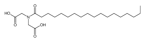 2-[carboxymethyl(octadecanoyl)amino]acetic acid结构式