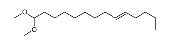 (Z)-14,14-Dimethoxy-5-tetradecene Structure