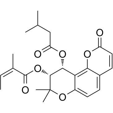 Praeruptorin C Structure