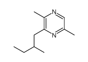 Pyrazine, 2,5-dimethyl-3-(2-methylbutyl)- (9CI) Structure