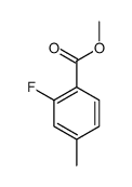 2-氟-4-甲基苯甲酸甲酯结构式