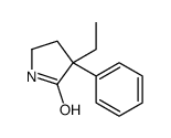 3-ethyl-3-phenylpyrrolidin-2-one Structure