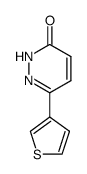 6-(3-thienyl)pyridazin-3(2H)-one Structure