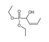 1-diethoxyphosphorylbut-2-en-1-ol结构式