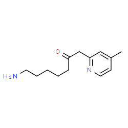 2-Heptanone,7-amino-1-(4-methyl-2-pyridyl)-(8CI)结构式