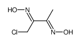 1-chlorobutane-2,3-dione dioxime结构式