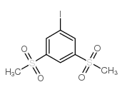 1-碘-3,5-双(甲基磺酰基)苯结构式