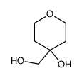 4-(Hydroxymethyl)tetrahydro-4-pyranol Structure