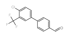 4-(4-Chloro-3-(trifluoromethyl)phenyl)benzaldehyde Structure