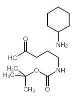 boc-4-aminobutyric acid cha salt Structure