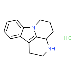 2,3,3a,4,5,6-hexahydro-1H-indolo[3,2,1-de][1,5]naphthyridine monohydrochloride Structure