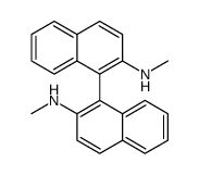 [1,1'-Binaphthalene]-2,2'-diamine, N,N'-dimethyl structure