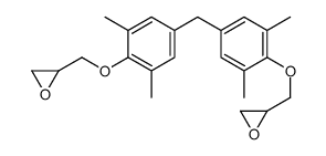 4,4-二羟基-3,3,5,5-四甲基二苯基甲烷二缩水甘油基醚结构式
