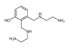 bis[[(2-aminoethyl)amino]methyl]phenol结构式