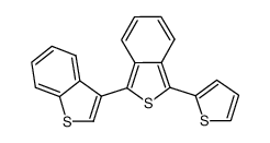3-(1-(thiophen-2-yl)benzo[c]thiophen-3-yl)-benzo[b]thiophene Structure