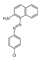 1-(4'-chlorobenzeneazo)-2-amino-naphthalene结构式