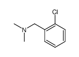 BENZENEMETHANAMINE, 2-CHLORO-N,N-DIMETHYL- Structure