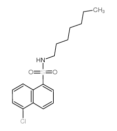 5-氯-N-庚基萘-1-磺酰胺图片
