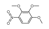 1,2,3-trimethoxy-4-nitro-benzene结构式