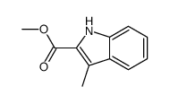 methyl 3-methyl-1H-indole-2-carboxylate Structure